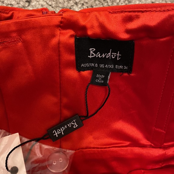 Bardot Jasmine Split Dress, US4/XS - Picture 3 of 6